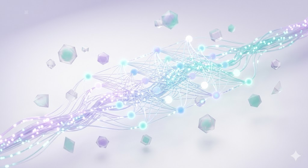 AI neural network visualization